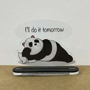 Panda acrylic standee